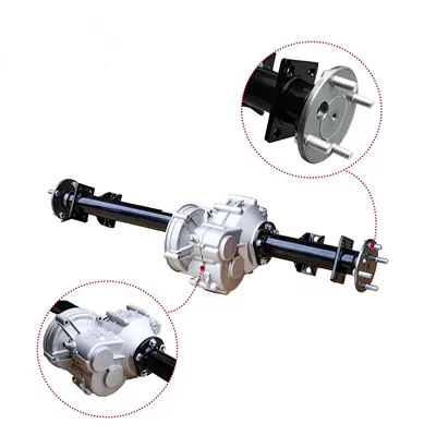 rear axle gearbox, Rear axle