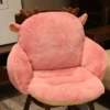 Elk-rabbit fur cushion