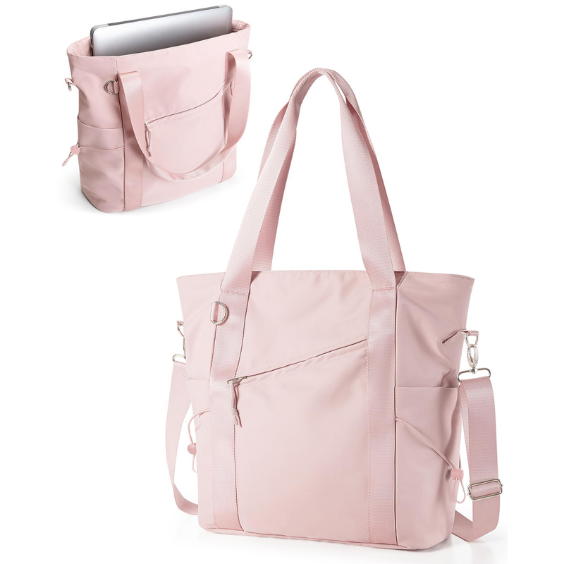 New Women's Commuter Crossbody Tote Bag with Laptop Compartment and Water Bottle Pocket Crossbody Handbag