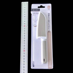 Strong Person 6107 Fruit Knife with Sheath, Stainless Steel Home Use Peel Knife, Fruit Cutting Multi-Function Melon and Fruit Small Knife
