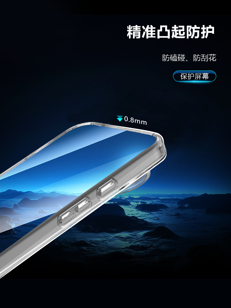 透明壳谷歌Pixel11 Pro XL手机壳适用谷歌11透明亚克力防摔保护套
