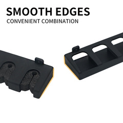 Wall-mounted fishing rod display rack, multi-functional horizontal and vertical display stand, lure rod storage rack, net hand rod display stand