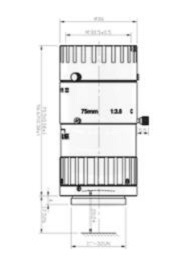 浩蓝光电AZUREphotonics AZURE-NV7538M6M 手动光圈定焦镜头