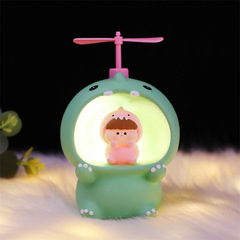 Bedroom Night Light Desk Lamp for Children Students, Wholesale Gift - Cute Dragonfly with Bamboo and Girlish Design