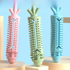 新款寵物玩具胡蘿蔔狗狗啃咬玩具磨牙潔齒棒訓練互動狗牙刷玩具