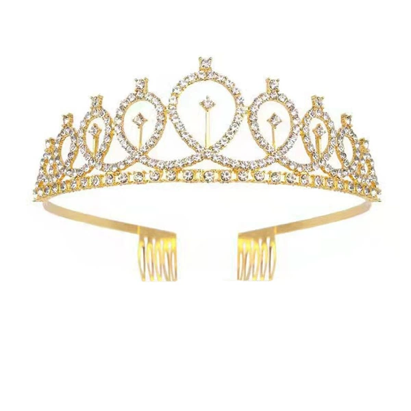 Golden hair accessory