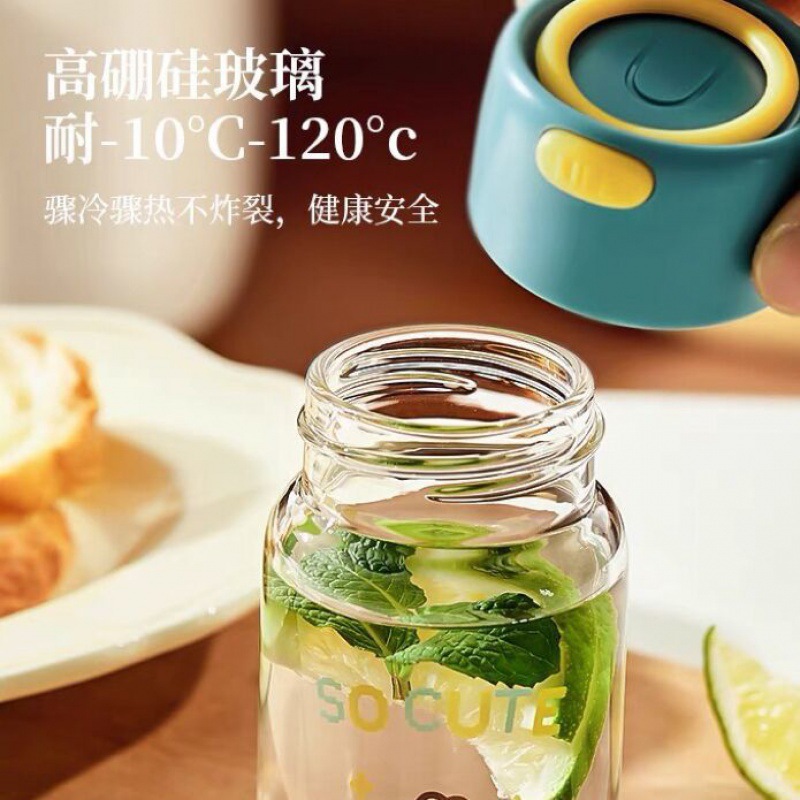 ✅150ml迷你小容量小水杯便携可爱超萌玻璃杯小巧女透明小号口袋