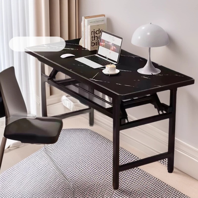 Simple Foldable Study Table, No-Installation Desktop Computer Desk, Living Room Home Dining Table, Bedroom Office Dual-Purpose Desk Simple Foldable Study Table, No-Installation Desktop Computer Desk, Living Room Home Dining Table, Bedroom Office Dual-Purpose Desk
