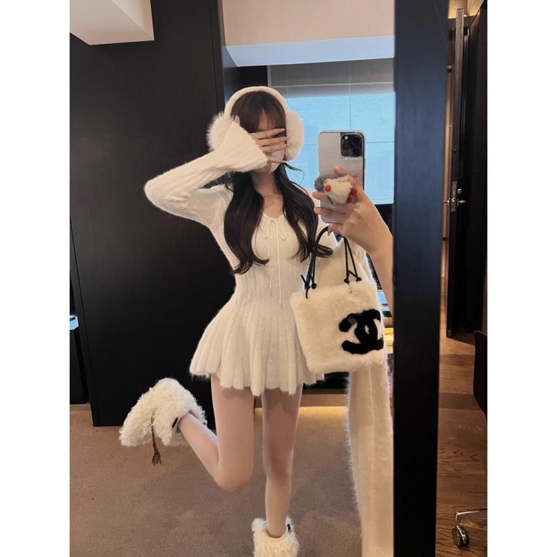 Ballet-style Wool Tutu Skirt High Waist Slimming Skirt Pure Sexy Cake dress Women Ballet-style Wool Tutu Skirt High Waist Slimming Skirt Pure Sexy Cake dress Women