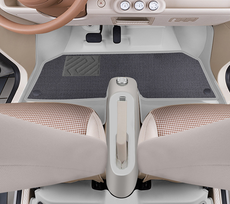 Suitable for 25 Wuling Hongguang mini foot pads fully surrounded by the third generation Macaron front car wire ring carpet