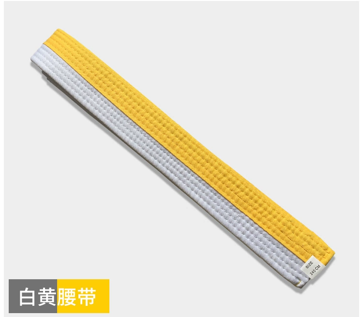 Пояс тхэквондо, облегающий пояс экзамена grades karate belt, продвижение пояс, оптовая вышивка