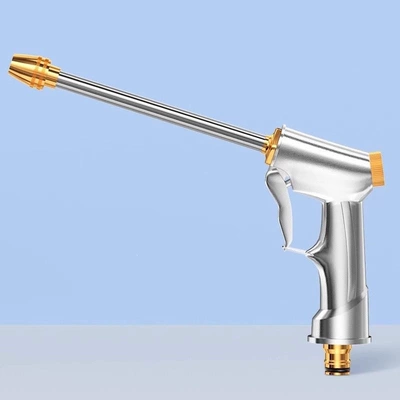 Home Use, Super Strong Pressure | High pressure car wash water gun - full-metal-high-pressure-metal-long-gun