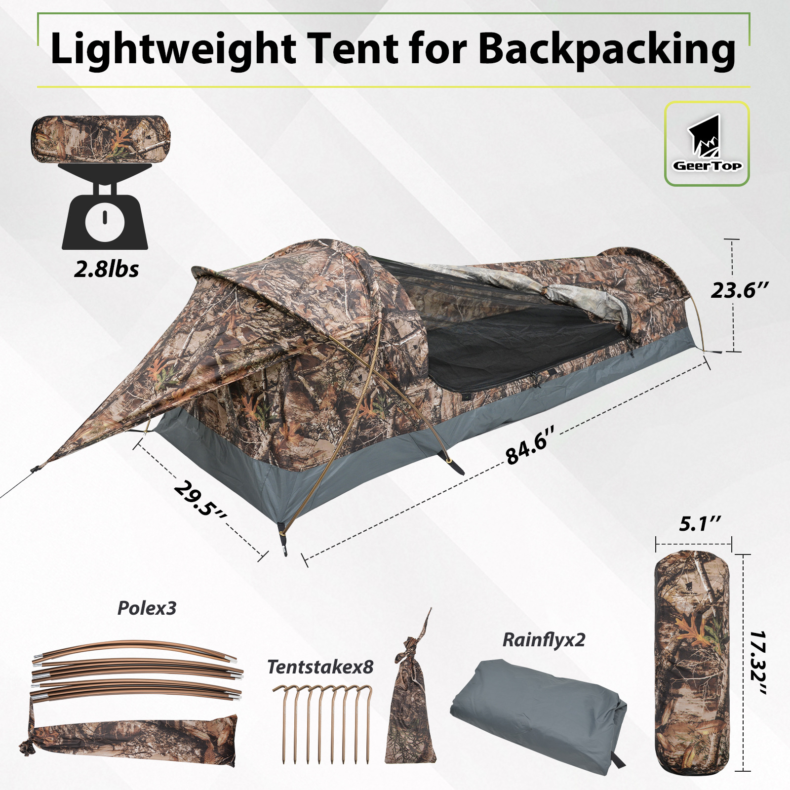 Carpa de túnel individual transfronteriza, protección contra tormentas al aire libre, ciclismo, montañismo, camping, carpa de campamento ligera a prueba de viento portátil