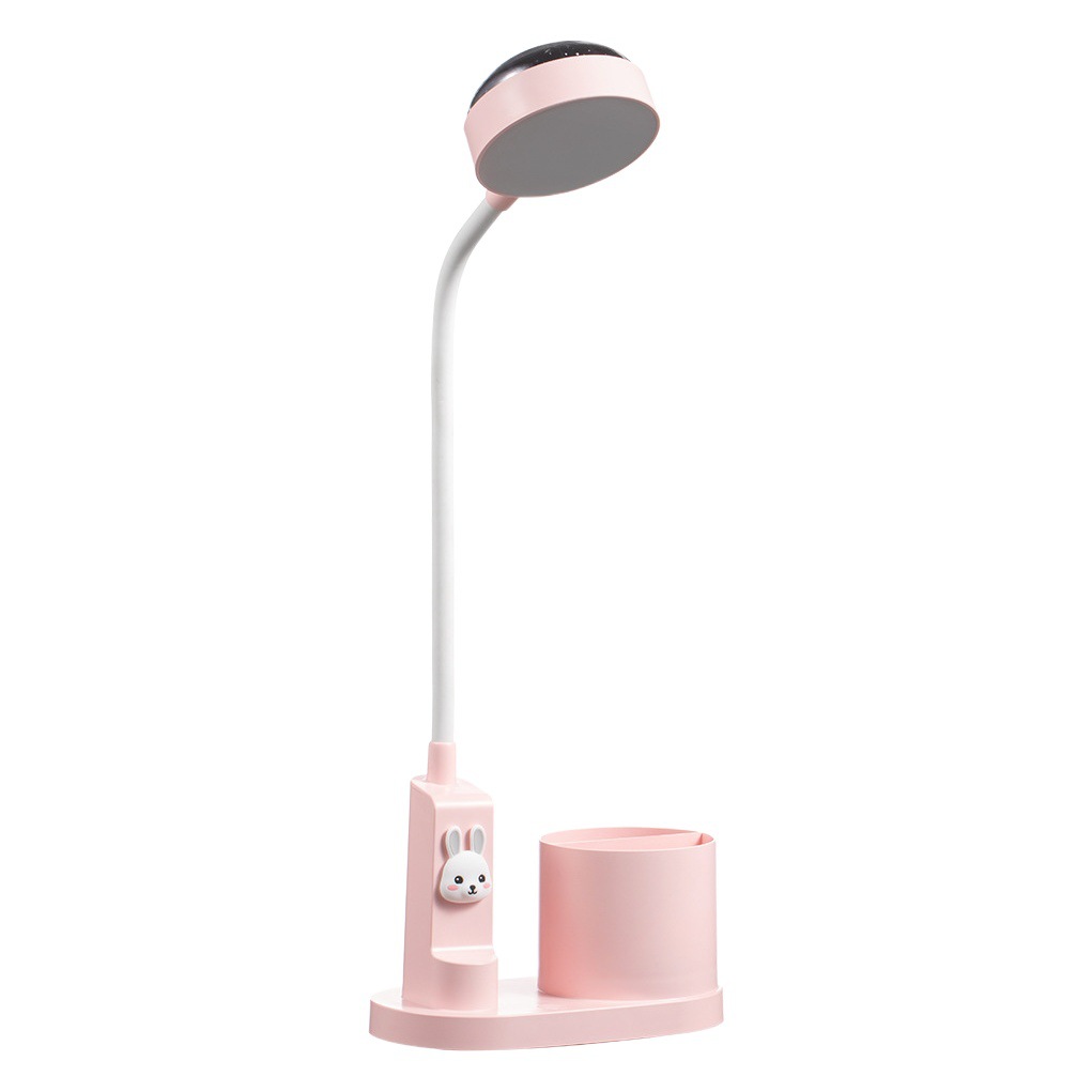 2025 nueva lámpara de mesa de portalápices creativa, lámpara de proyección, dos en uno, lámpara de escritorio de protección ocular de aprendizaje para estudiantes, lámpara de noche de escritorio de dormitorio