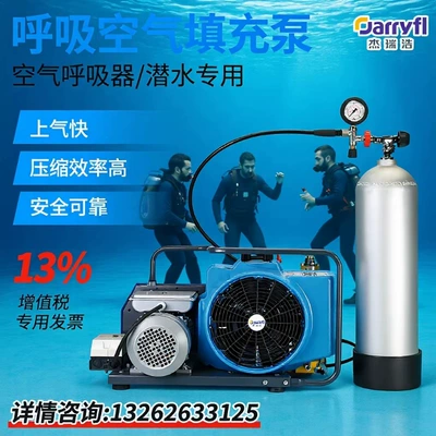 High-Pressure Air Compressor Breathing Filling Pump 35Mpa Pressure Clean Oil-Free 100L 150L Multiple Specifications Available