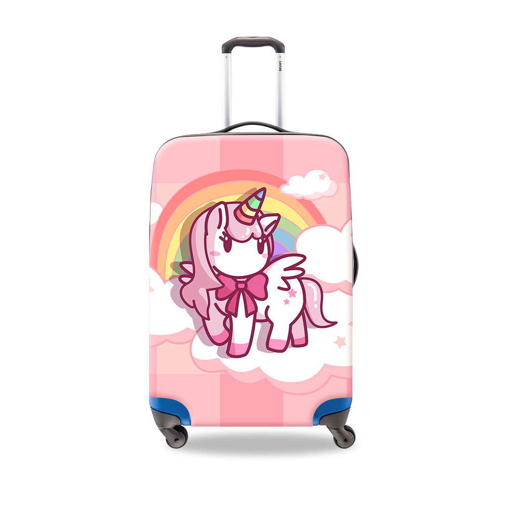 수하물 커버 유니콘 프린트