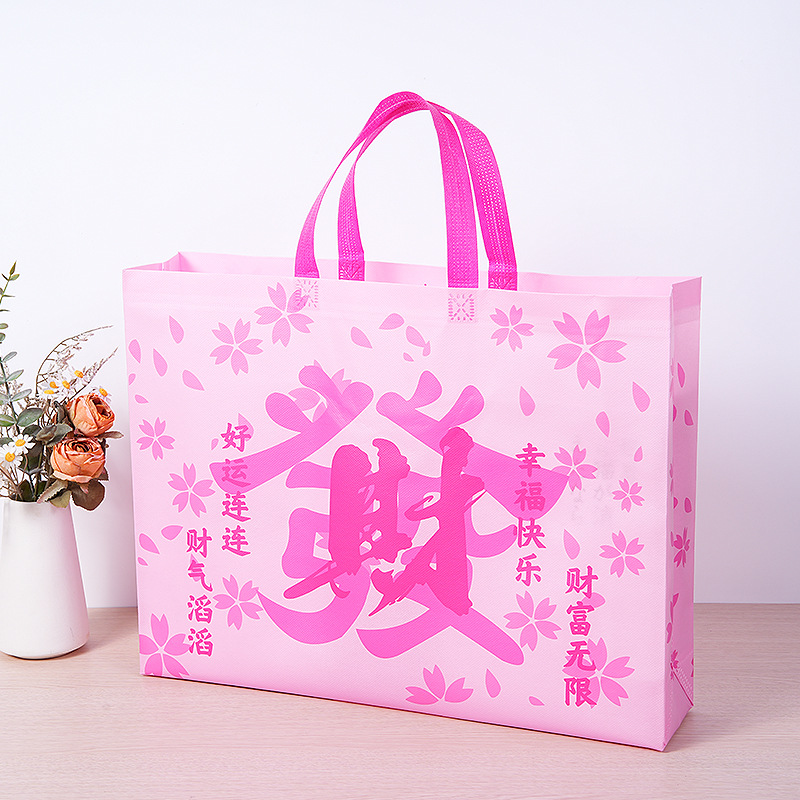 Bolsos de tienda de ropa gran bolsas de compras no tejidas personalizadas Wenchuang bolsas no tejidas personalizadas logotipo