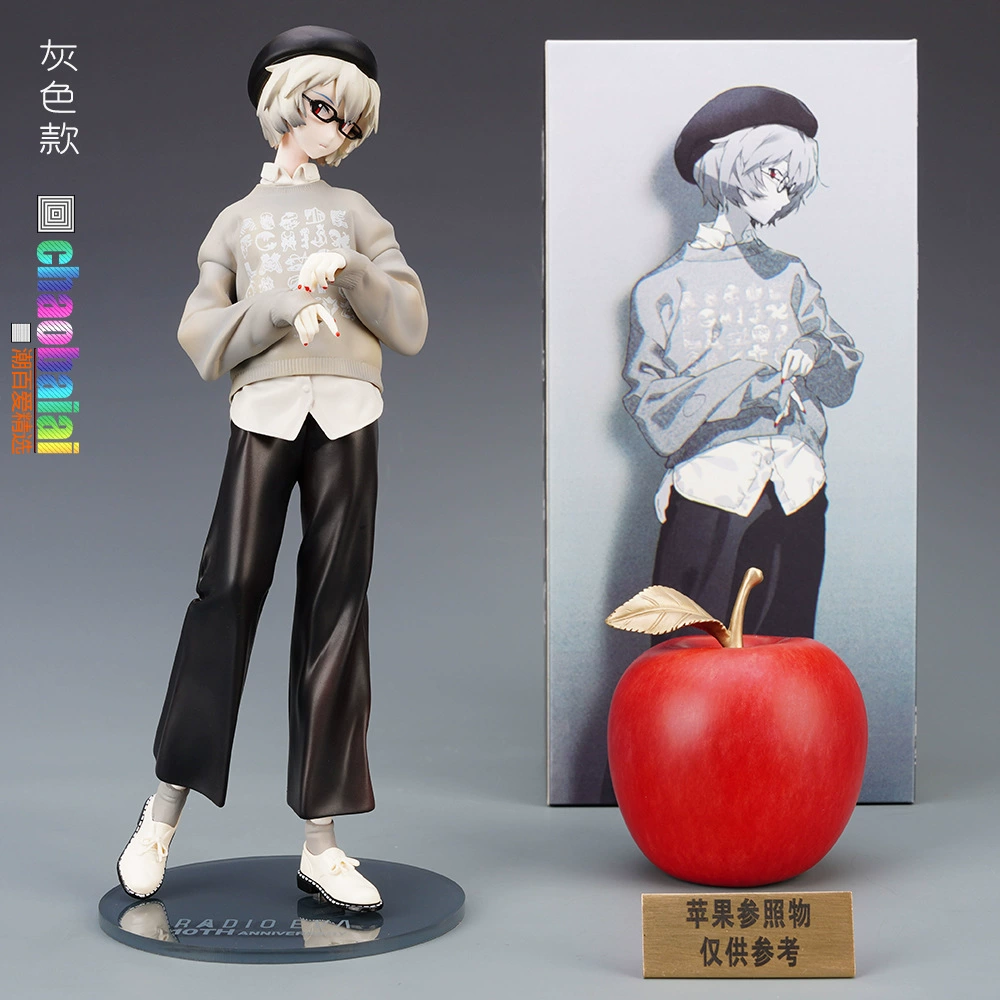 Евангелист нового века EVA booli ручной работы серая мультяшная модель Статуя Украшение двумерный подарок