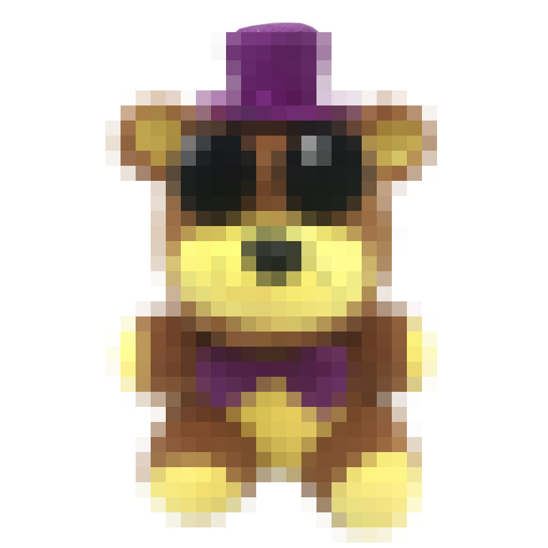 Big eyed bear / 18cm