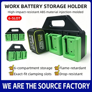适配WORX Battery Storage Holder, 6‑Slot 定制电钻锂电池盒