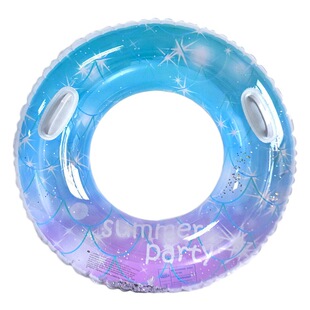 New children's swimming ring thickened outdoor water inflatable float ring net red life buoy armpit ring swimming ring wholesale