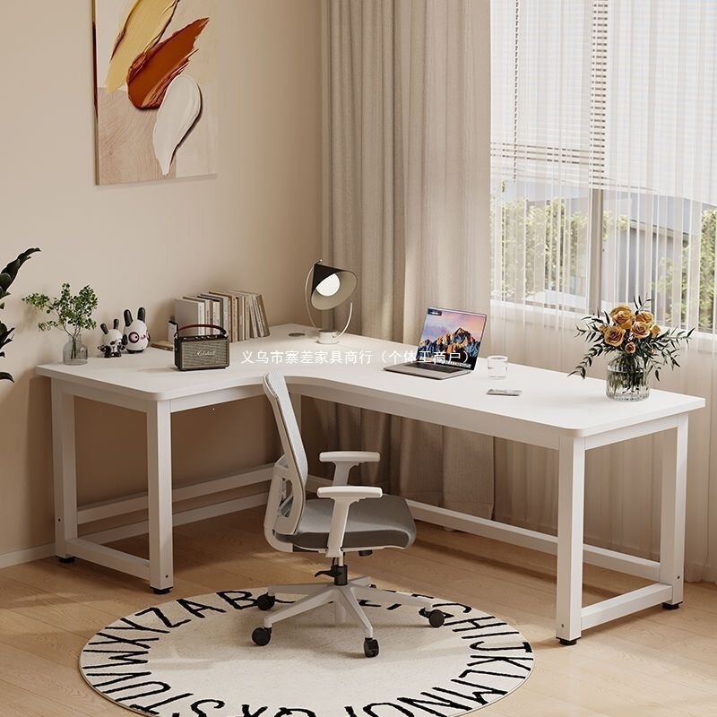 Corner desk, computer desk, desktop home use, double-person gaming desk, bedroom desk, corner table, office desk, small workbench