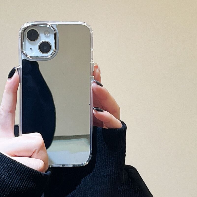 Suitable for iPhone 17 Phone Case, Mirror Surface, 16 Pro Max, High-End Feel, 15 Creative, 12 Internet Celebrity, 14 Pro Mirror, 13 Suitable for iPhone 17 Phone Case, Mirror Surface, 16 Pro Max, High-End Feel, 15 Creative, 12 Internet Celebrity, 14 Pro Mirror, 13