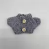 Gray double buckle