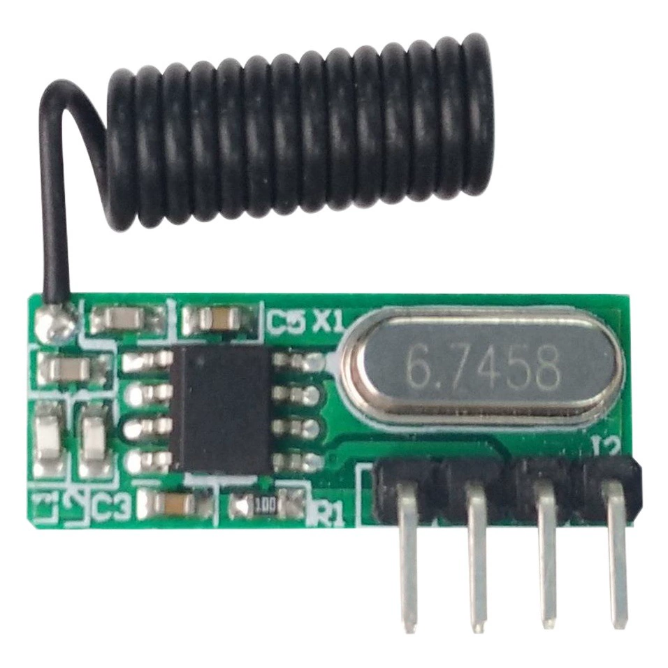 Оптовая Продажа с фабрики 433 м беспроводной Радиочастотный пульт дистанционного управления Супергетеродинный приемный модуль с низким энергопотреблением RX480 обновленная версия