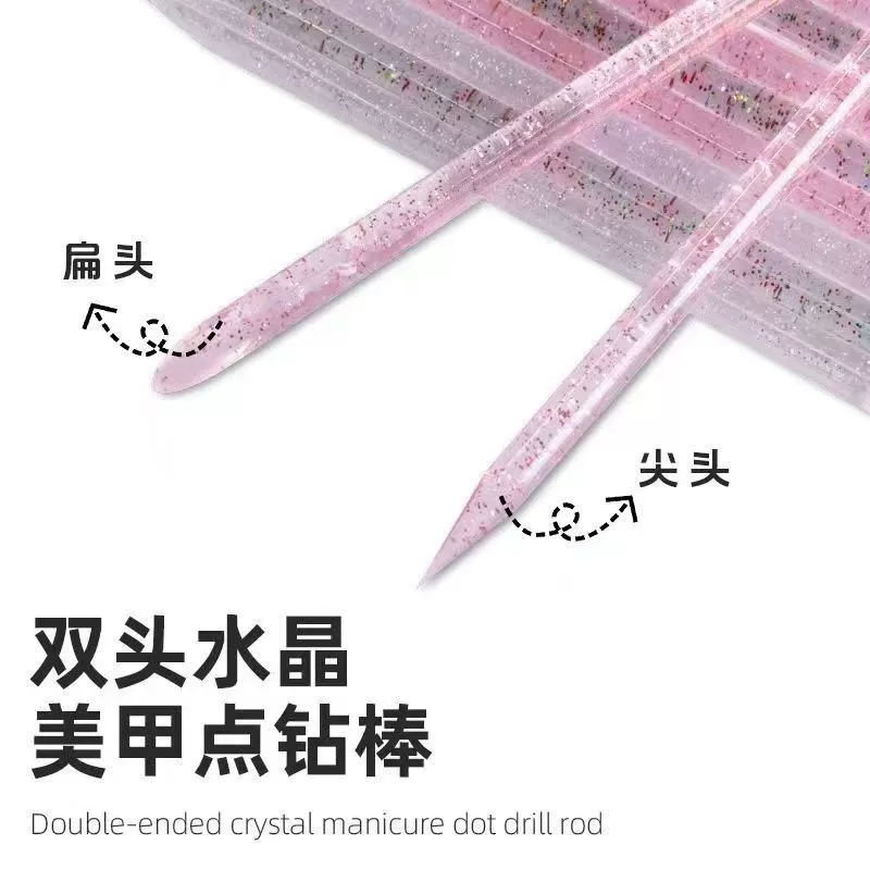 Инструмент для ногтей Цветной хрустальный стержень сверлильного стержня