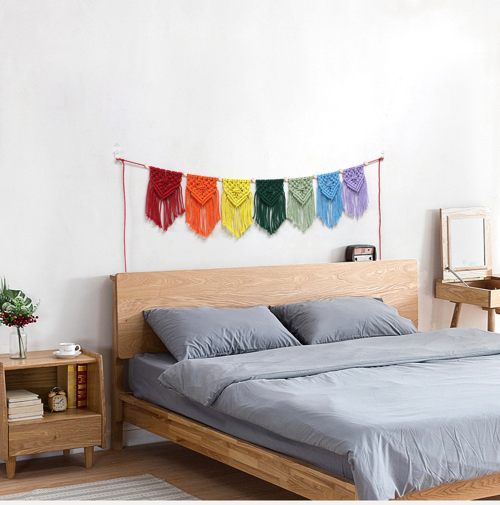 420g Weight pendant Home Textiles & Decor Type Hanging Ornaments Event & Party Supplies Simple Style Classic Style Color Block Cotton Pendant Artificial Decorations