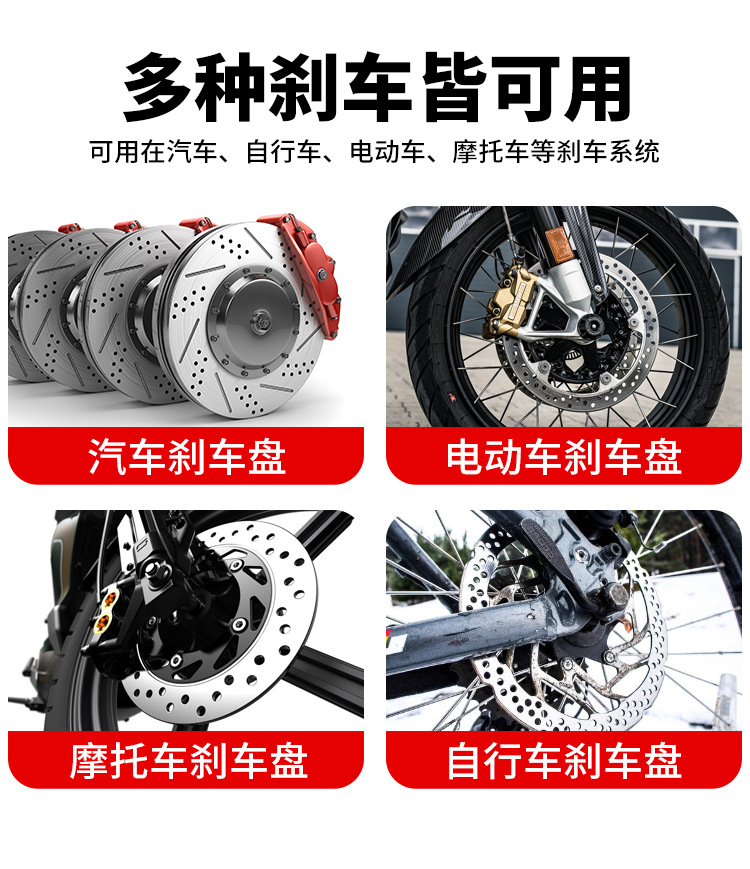 Duerdeao Brake System Cleaner Car Supplies Rust Remover Oil Removal Foam Cleaner Maintenance Agent