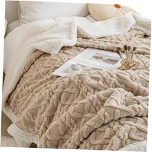 ����ë̺ velvet thick warm winter quilt duvet 2sides blanket