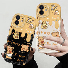 适用于VIVOS19手机壳卡通可爱维尼熊Y200i全包防摔保护套X100女款