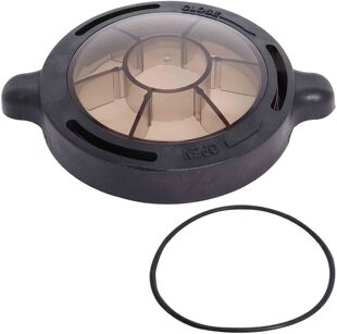 Swimming pool pump cover compatible with Hayward superII luxury ground swimming pool pump with replacement cover O-ring