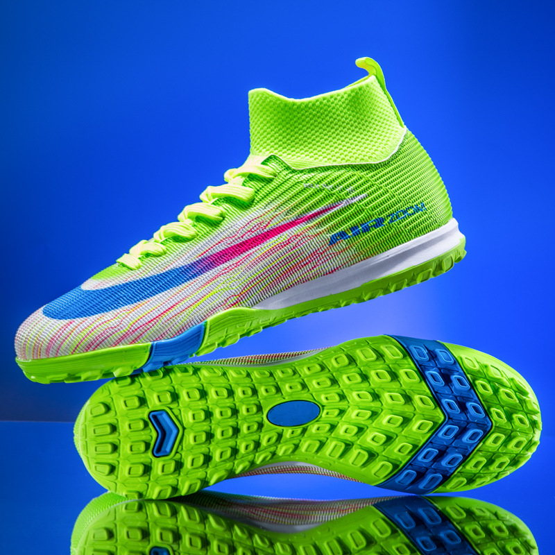 Copa del Mundo transfronteriza fabricantes de zapatos de fútbol para niños al por mayor estudiantes adultos zapatos de entrenamiento profesional TF zapatos de fútbol para hombres