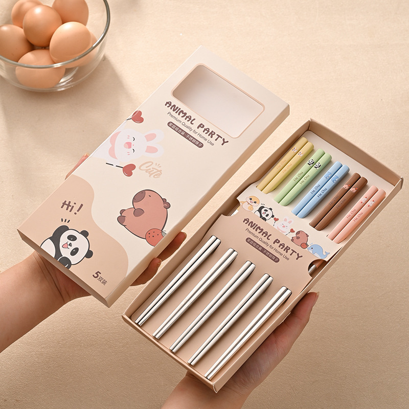 316 스테인리스 젓가락 23.5세트