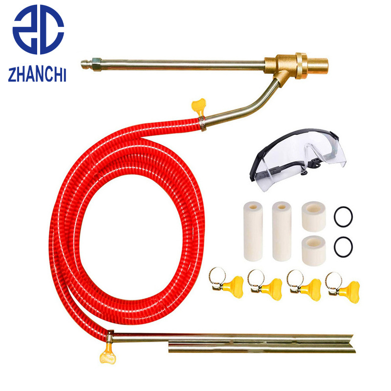 跨境 高压清洗机喷砂套件喷砂机喷砂枪去铁锈油漆广告涂鸦PSI5000