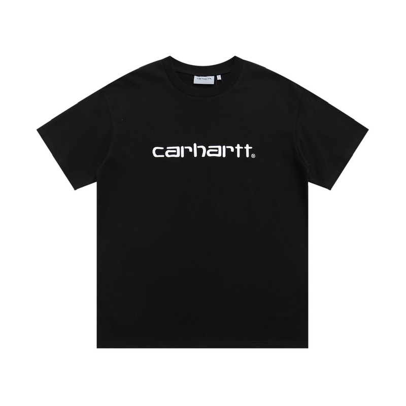 Carharttカハートk87小標純色工装ポケット半袖男女潮牌ゆるい丸首カップルtシャツ|undefined