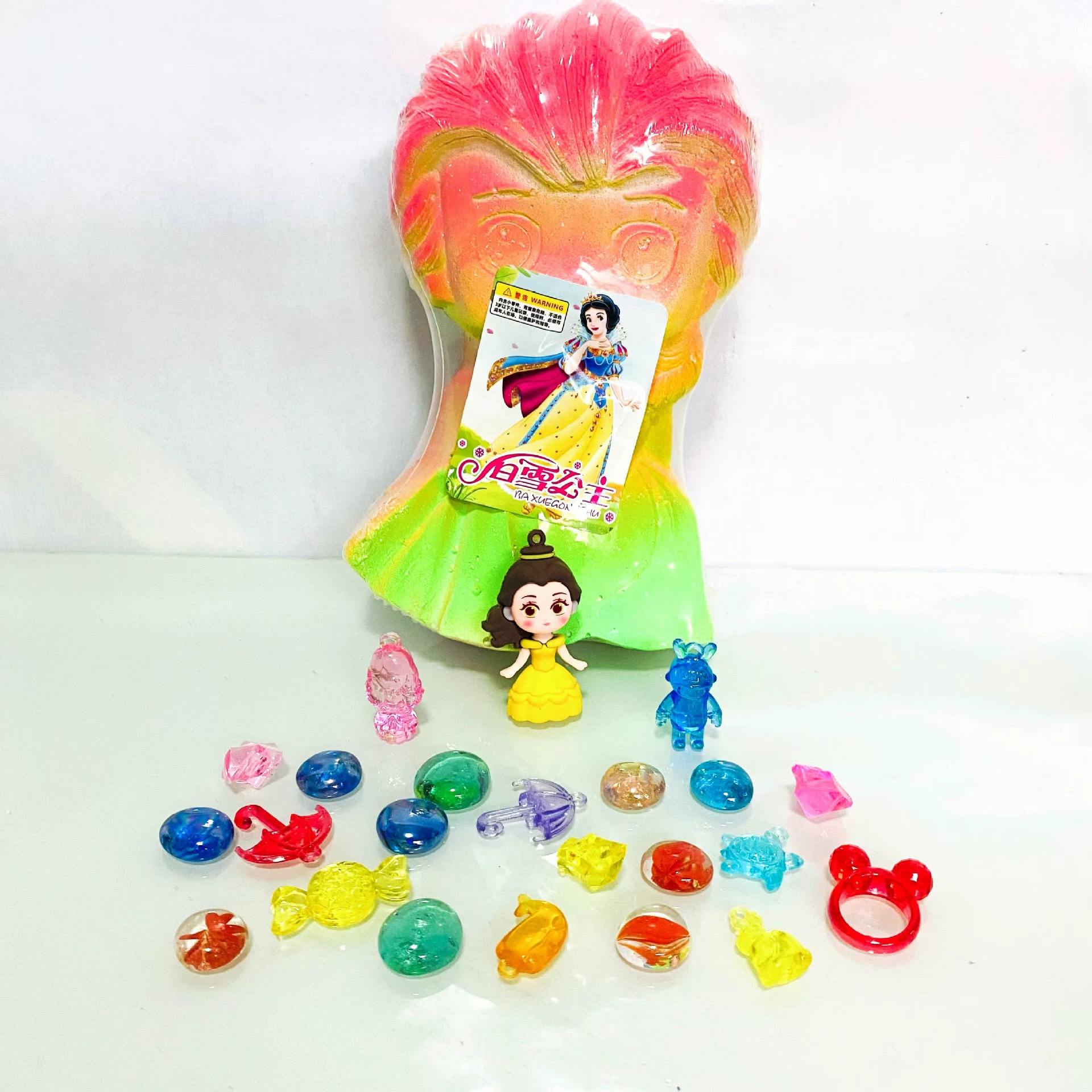 Archeological toy, mermaid, with gem