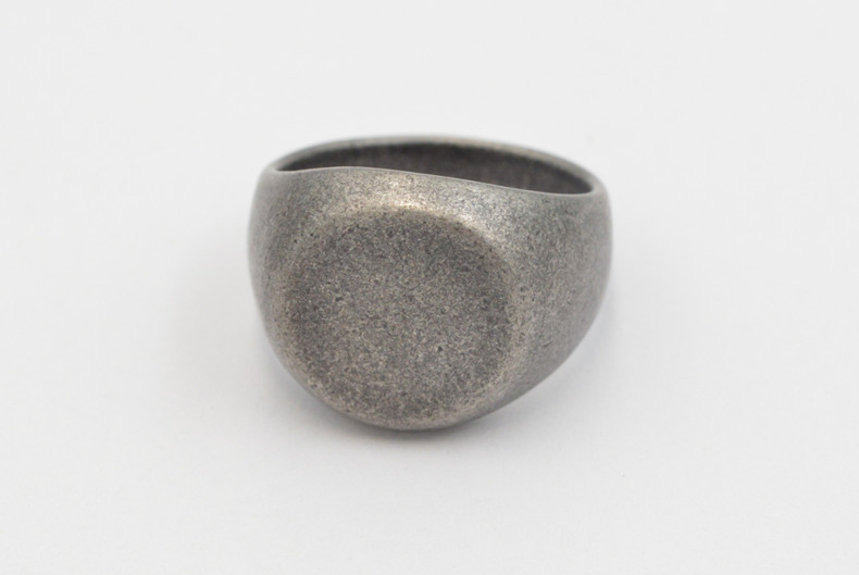 13g Weight Rings Classification 11, 12, 7 Ring Size 1 Piece Quantity Holiday, Daily Occasion Titanium Steel Material Geometric Pattern Unisex Gender Polishing Design Retro, Simple Style Style Retro Simple Style Geometric Titanium Steel Polishing Unisex Rings 3