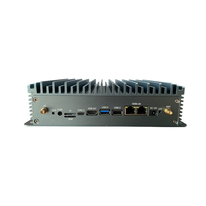 Промышленный контроллер RK3588 All-in-One AI Edge Computing Box Gigabit Dual Network Port Industrial Machine