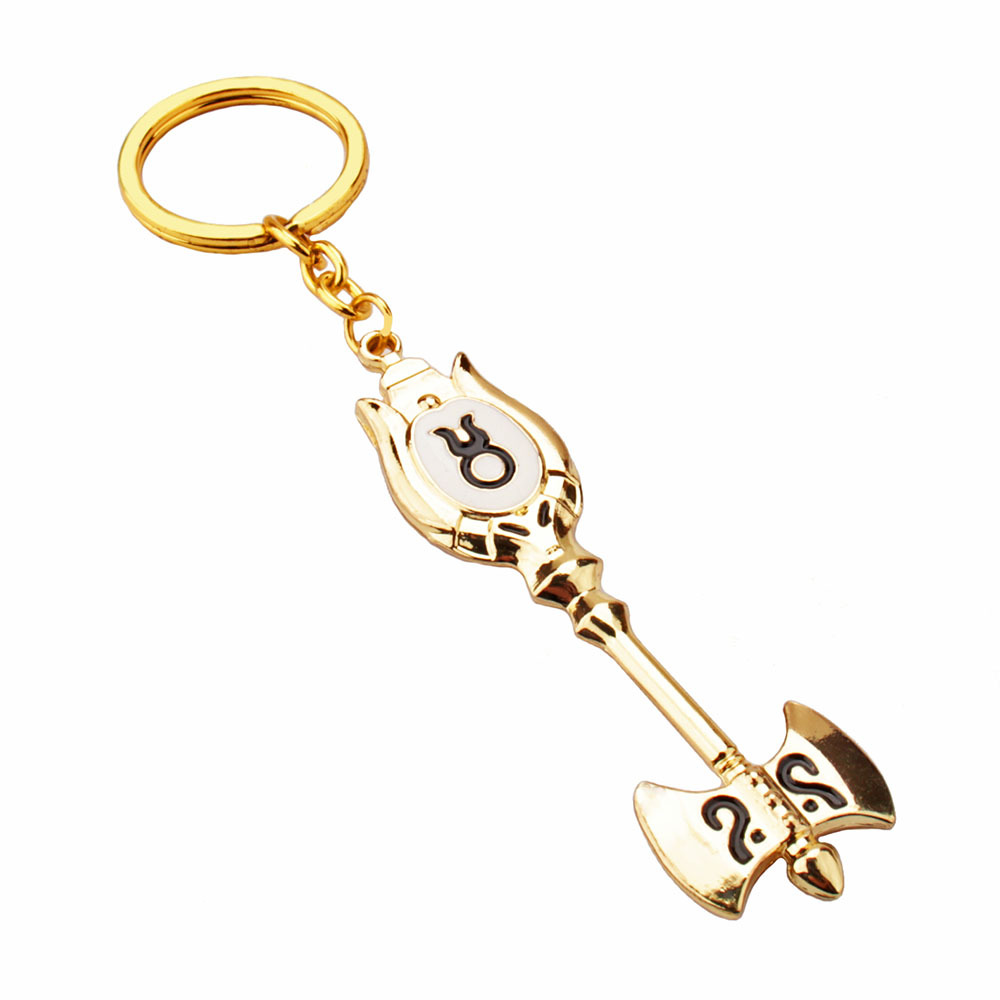 Anime periférica cola de hadas Lucy constelación doce Palacio Estrella Espíritu llavero accesorios León botella agua Virgo