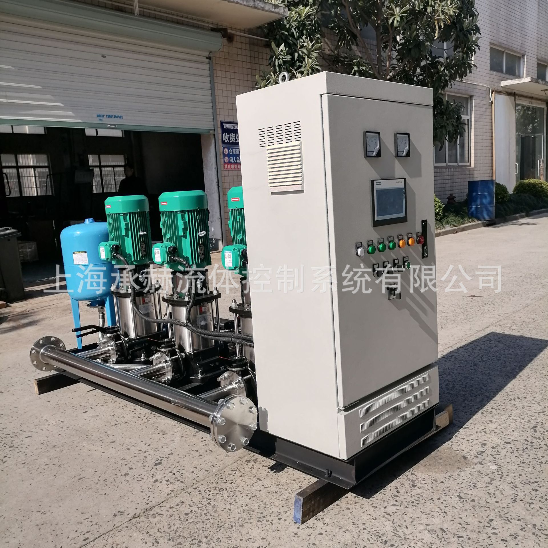 德国威乐水泵HELIX FIRST V206高扬程大流量变频恒压机组0.55KW