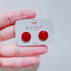 丽银饰品耳饰新款个性风潮耳环女时尚预售几何形耳钉长款1019Z