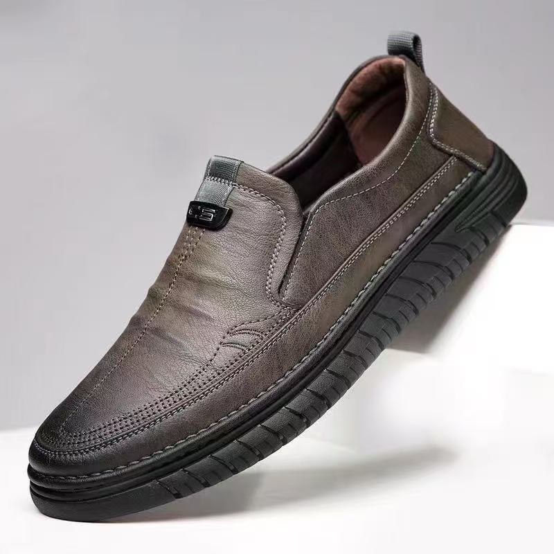 Erkaklar uchun yozgi yangi uslubdagi sport kundalik poyabzallari, zamonaviy erkaklar uchun yengil, past topli, zamonaviy charm poyabzallar, ulgurji savdo, dropshipping mavjud