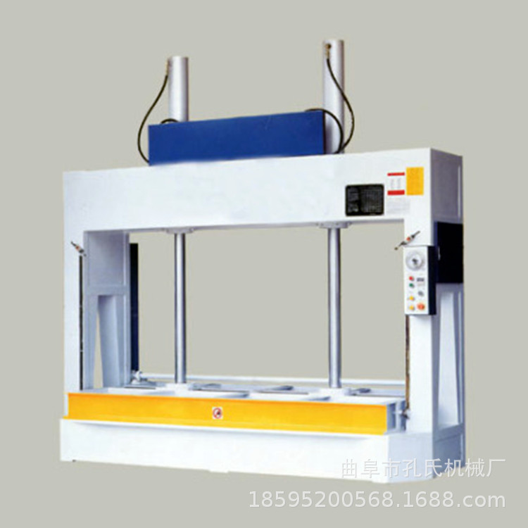 全封闭50吨冷压机 自动计时保压木板三合板压合机 压贴板材压板机