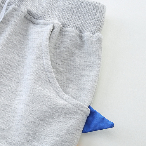 European and American-style Knitted Boy's Shorts, 24 for Summer – New Arrival: 3/4-Length Shorts with 3D Cutting Design, Available for Drop Shipping