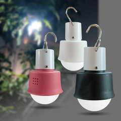 LED 充電式モバイル照明家庭用緊急屋外ライト充電式強力なライトキャンプライトハンギングライト USB 屋台ライト