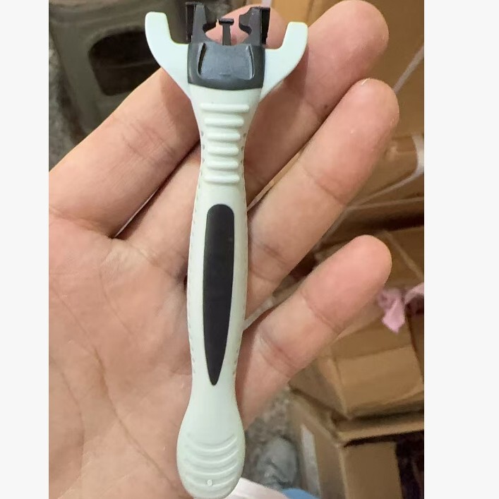 现货六层手动剃须刀粉色女士刀片刮胡刀可全身水洗锋利耐用刮毛刀|undefined